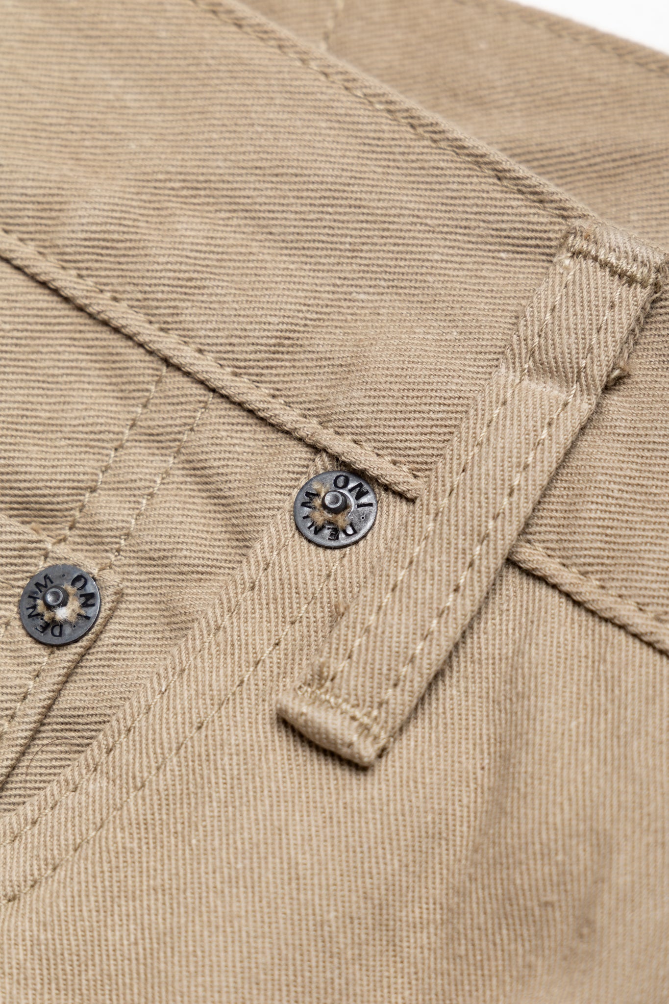 266SVC-KHB 8oz Selvedge Chino Relax Straight - Khaki Beige