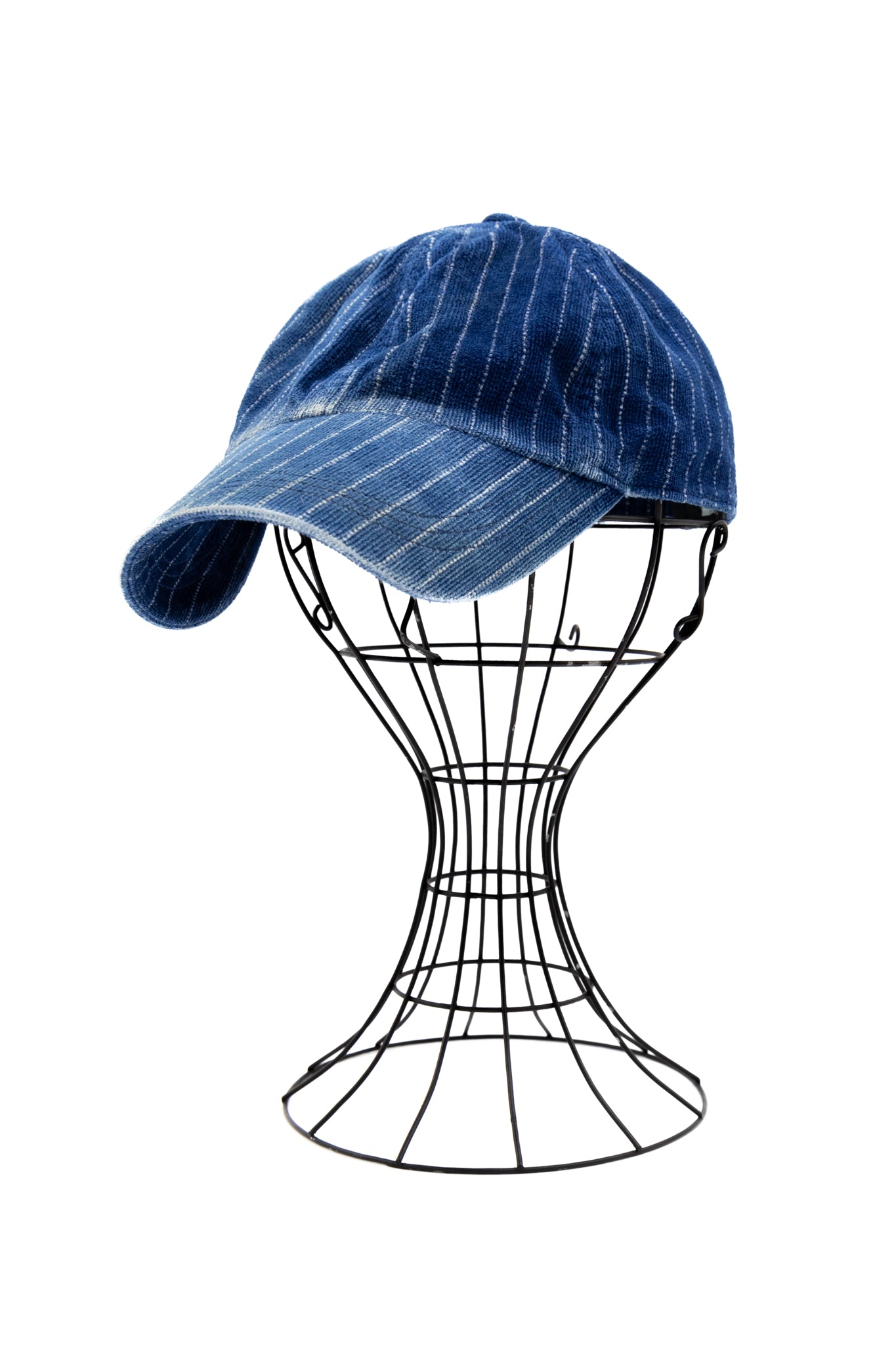 Indigo Wabash Corduroy B.B. Cap Hard Wash