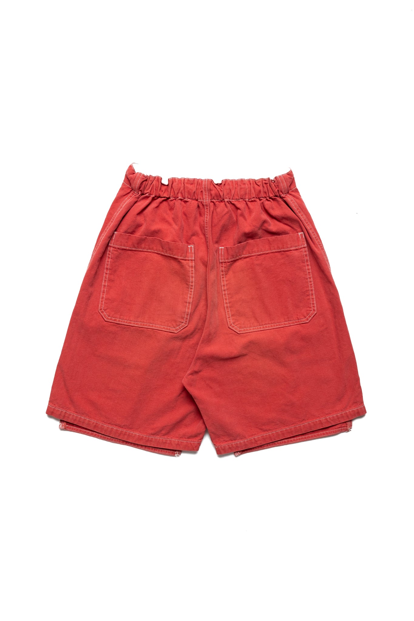 Canvas W-Knee EASY Shorts - California Red