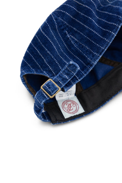 Indigo Wabash Corduroy B.B. Cap Hard Wash