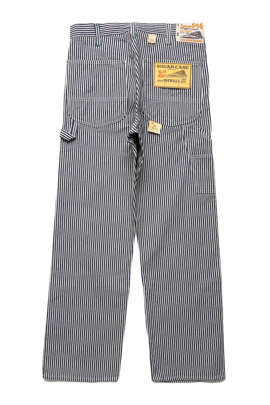 Sugar Cane 11oz Hickory Stripe Work Pants – BLUE IN GREEN SOHO