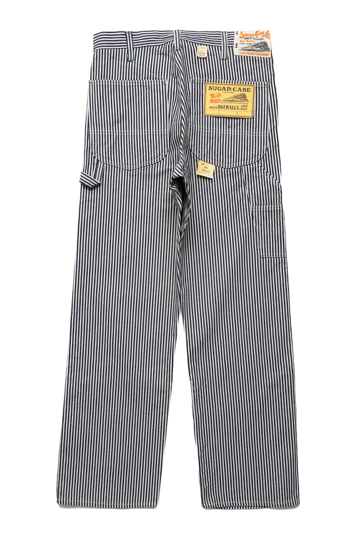 THE SUGAR CANE COMPANY ワークパンツ 34×32 Sugar Cane 11oz Hickory Stripe Work Pants – BLUE IN GREEN SOHO