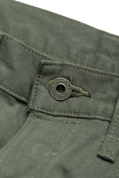 266SVC-GOL 8oz Selvedge Chino Relax Straight - Greyish Olive