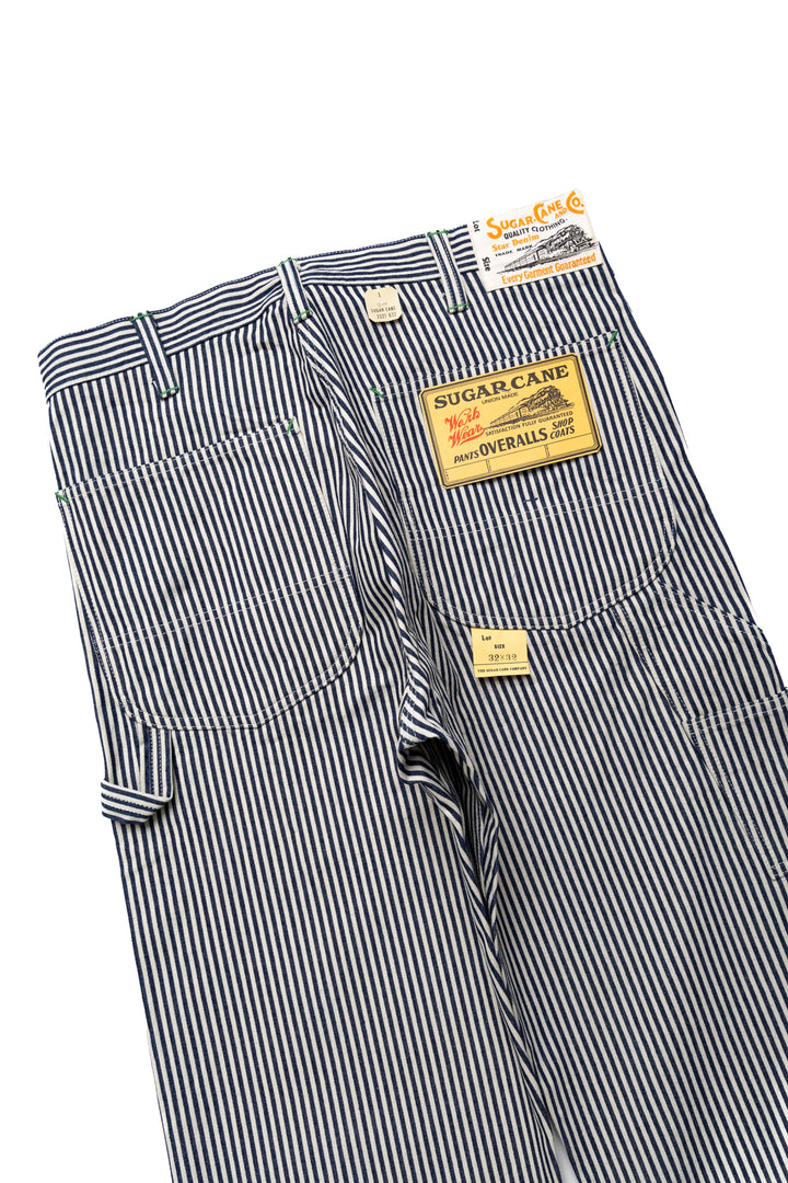 Sugar Cane 11oz Hickory Stripe Work Pants – BLUE IN GREEN SOHO