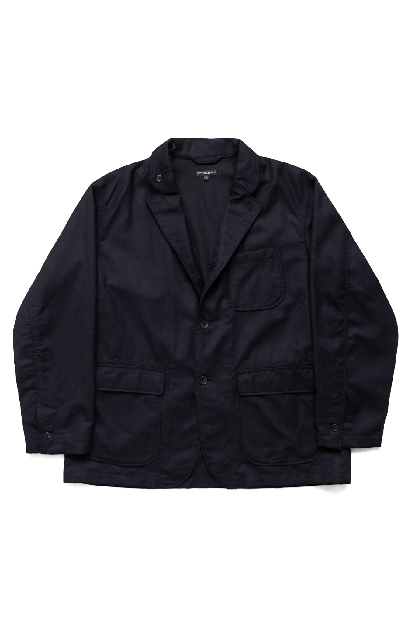 Loiter Jacket High Count Worsted Wool - Dk.Navy