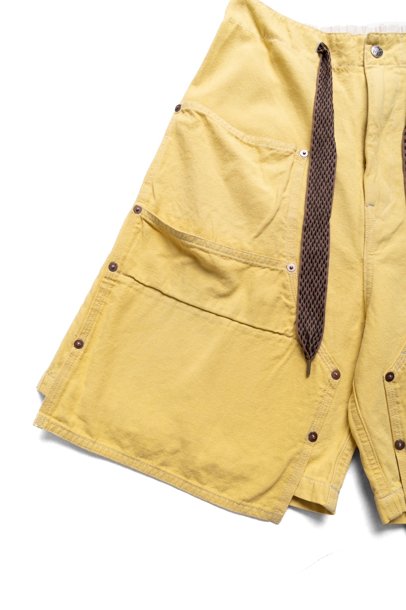 Canvas W-Knee EASY Shorts - Sunfaded Yellow