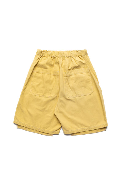 Canvas W-Knee EASY Shorts - Sunfaded Yellow