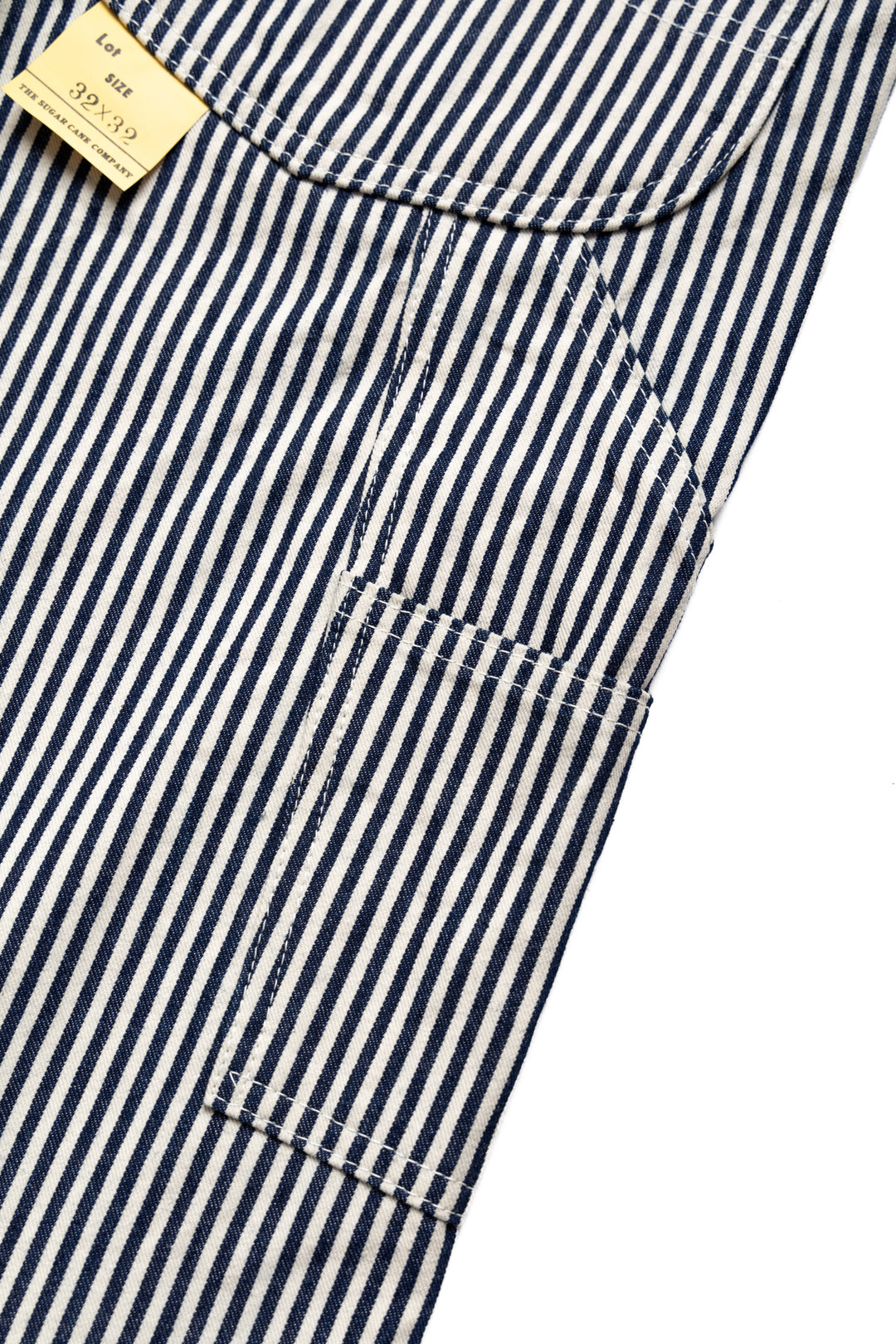 Sugar Cane 11oz Hickory Stripe Work Pants – BLUE IN GREEN SOHO