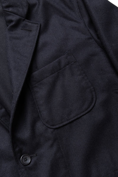 Loiter Jacket High Count Worsted Wool - Dk.Navy