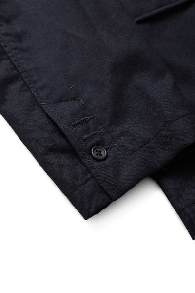 Loiter Jacket High Count Worsted Wool - Dk.Navy