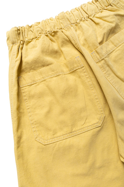 Canvas W-Knee EASY Shorts - Sunfaded Yellow
