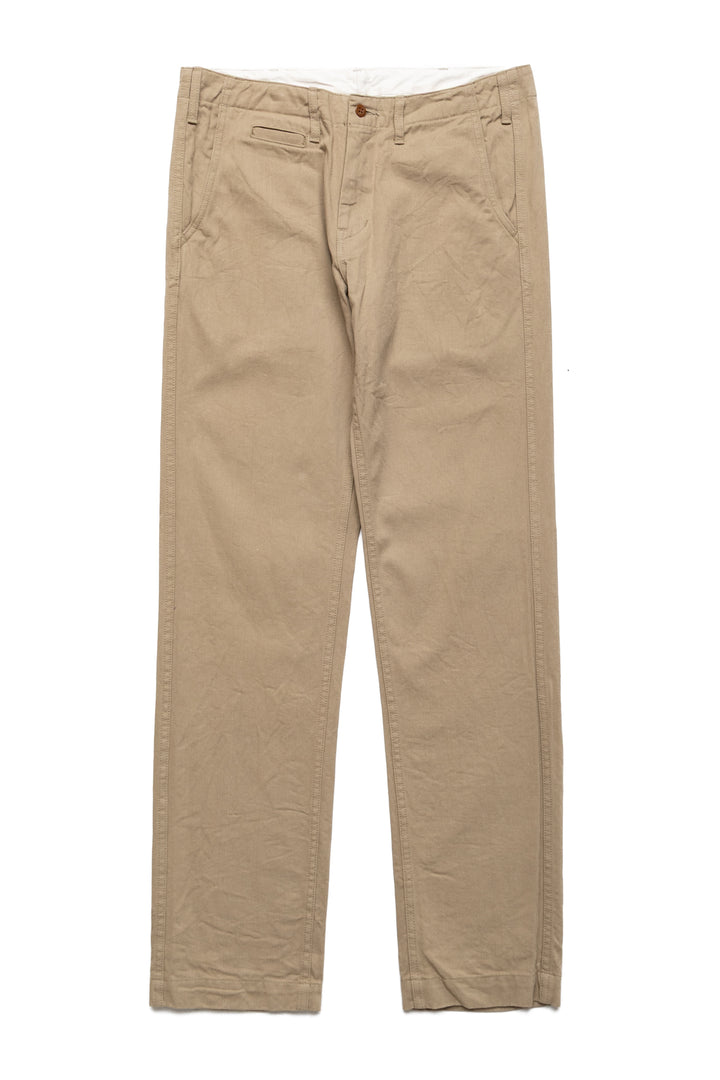 Oni Denim 718CH-KHB 8oz Chino Regular Straight - Khaki Beige