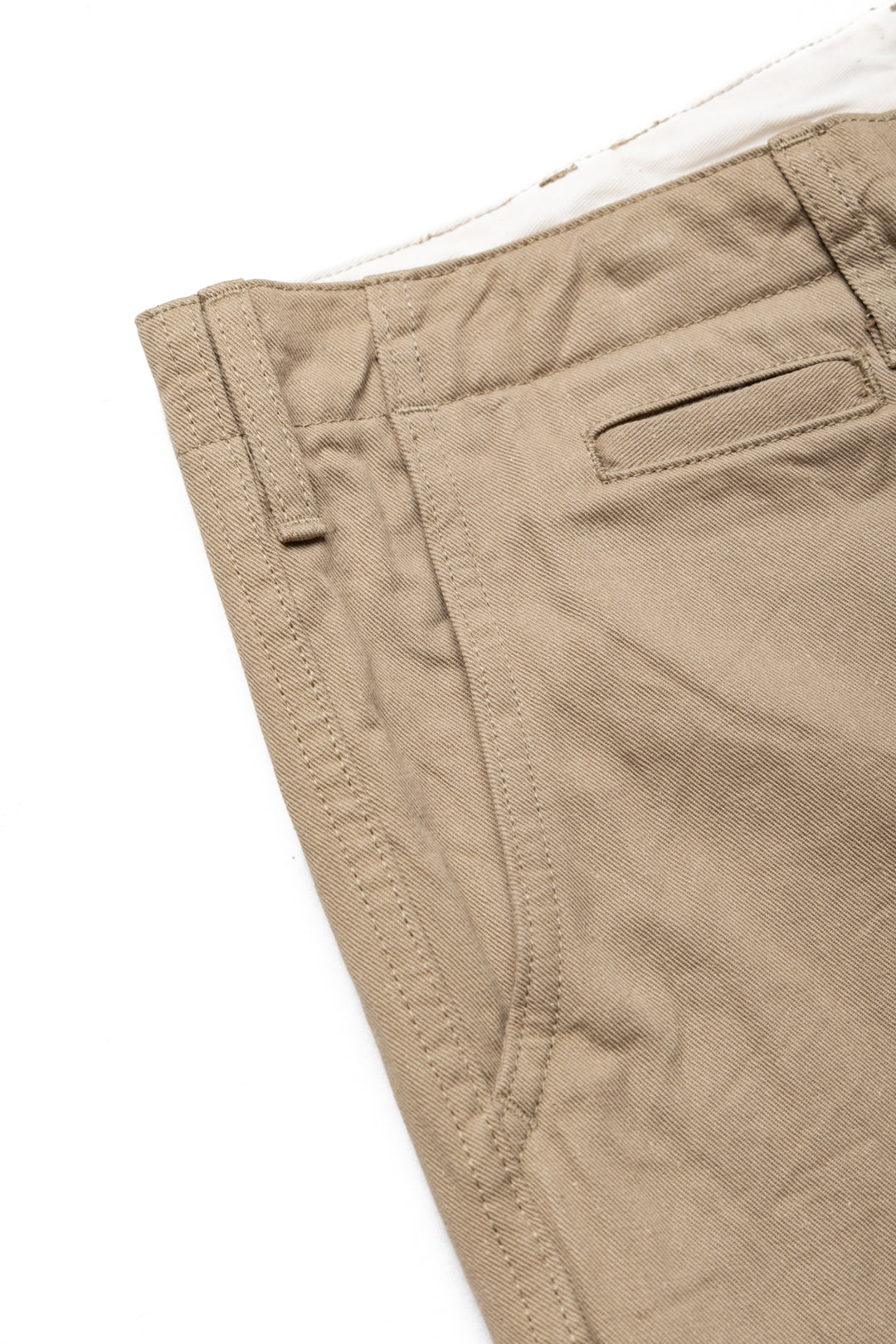 Oni Denim 718CH-KHB 8oz Chino Regular Straight - Khaki Beige