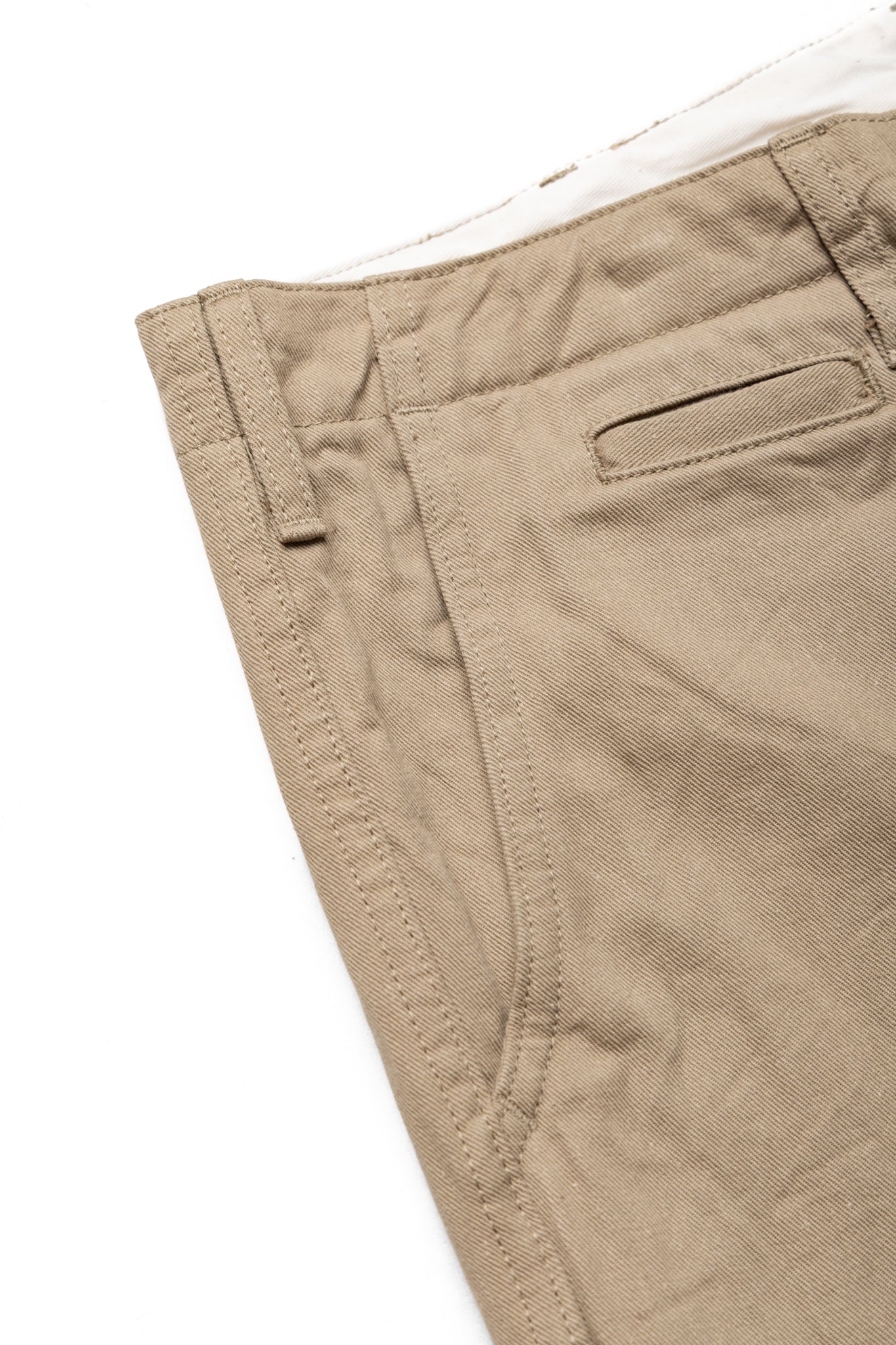 718CH-KHB 8oz Chino Regular Straight - Khaki Beige