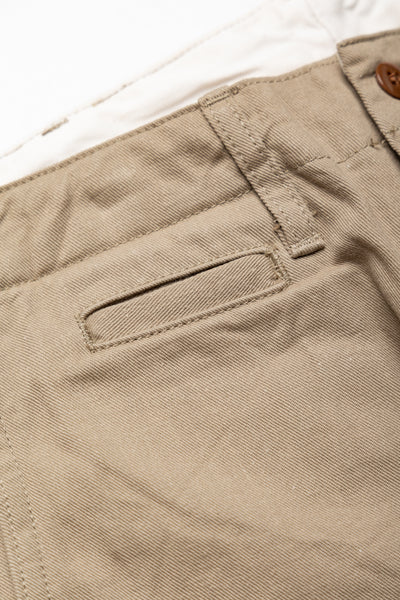718CH-KHB 8oz Chino Regular Straight - Khaki Beige