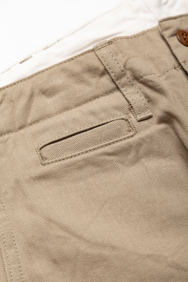 Oni Denim 718CH-KHB 8oz Chino Regular Straight - Khaki Beige