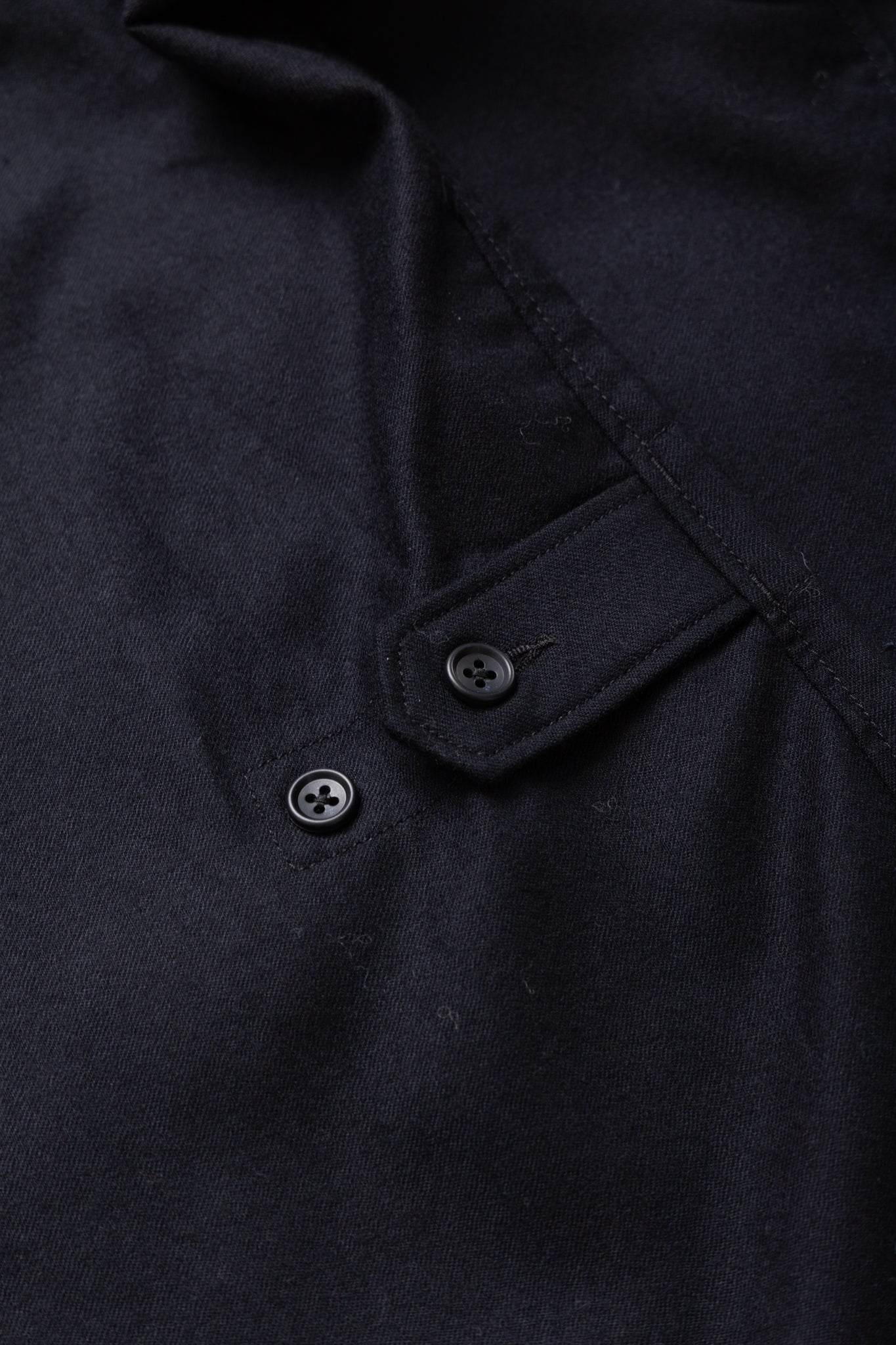 Loiter Jacket High Count Worsted Wool - Dk.Navy