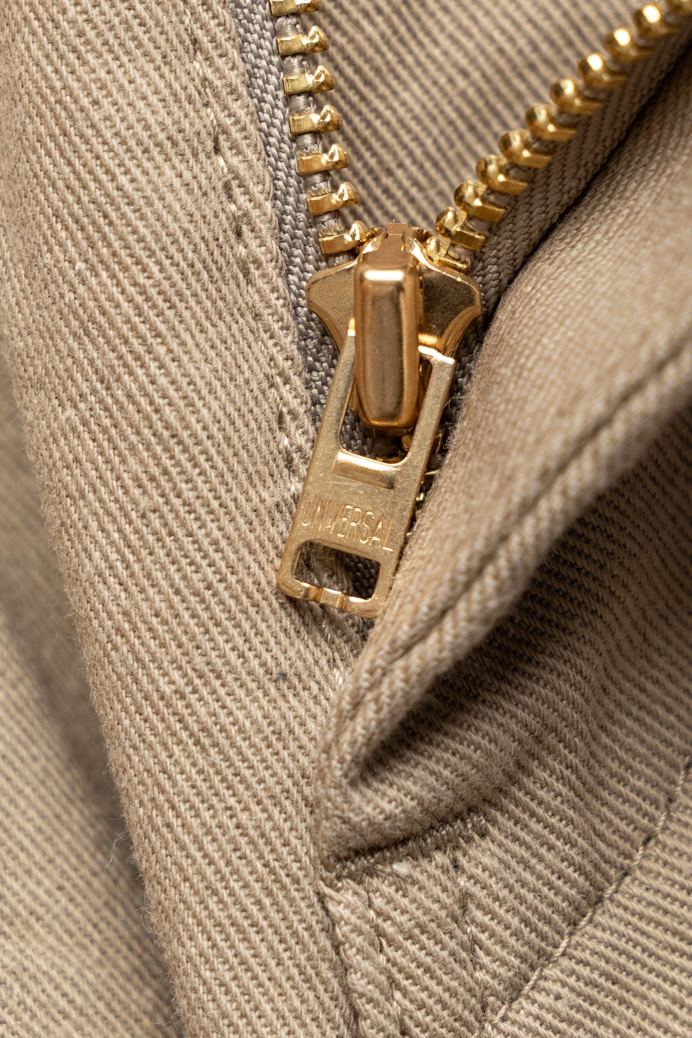 718CH-KHB 8oz Chino Regular Straight - Khaki Beige