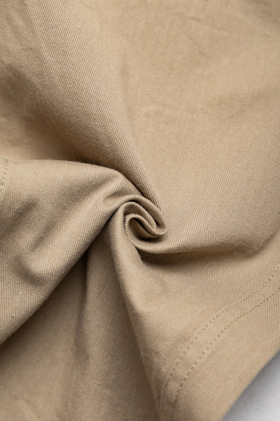 718CH-KHB 8oz Chino Regular Straight - Khaki Beige