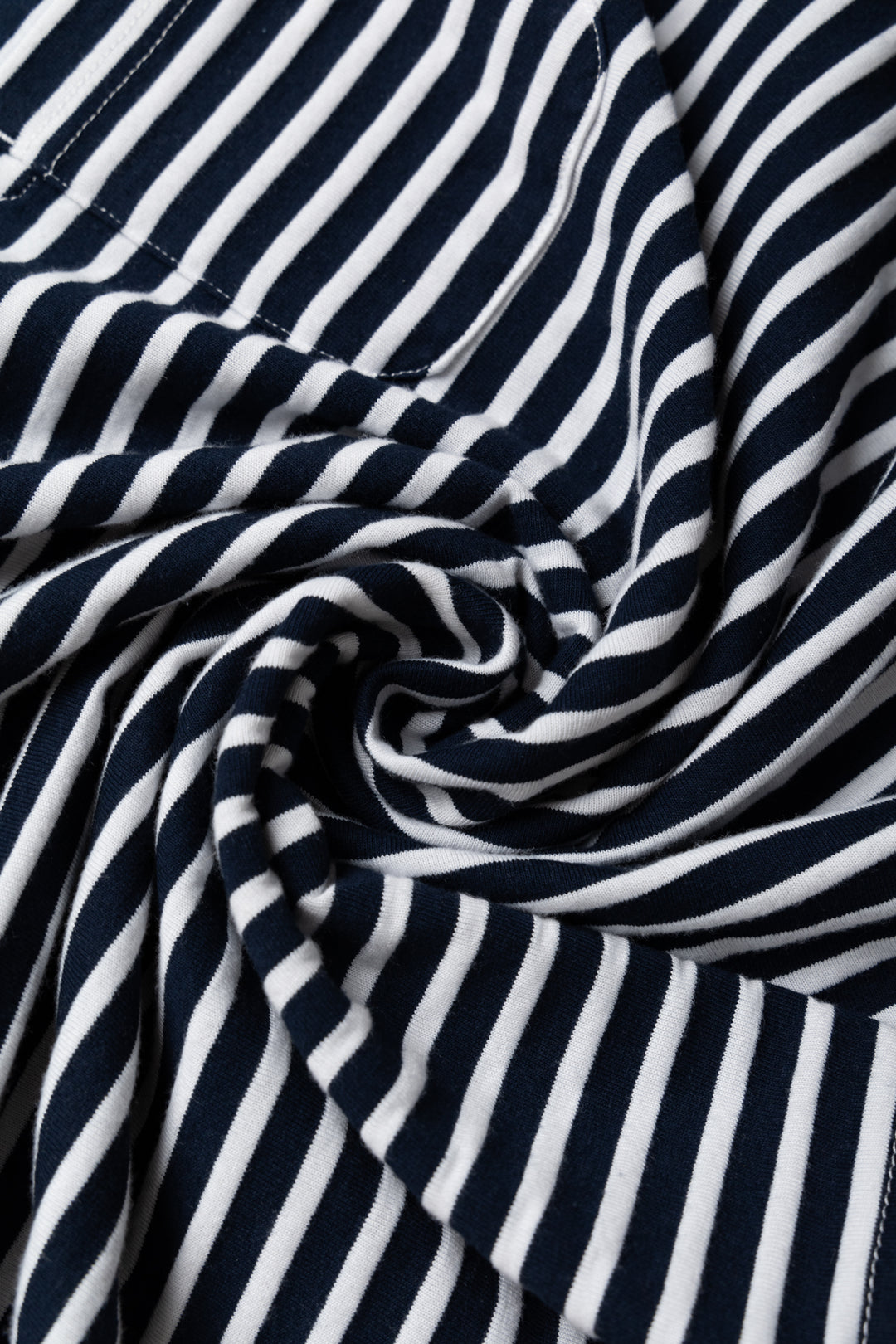 70s French Navy Basque Shirt ⑥ Ts(s) - Basque Shirt Navy