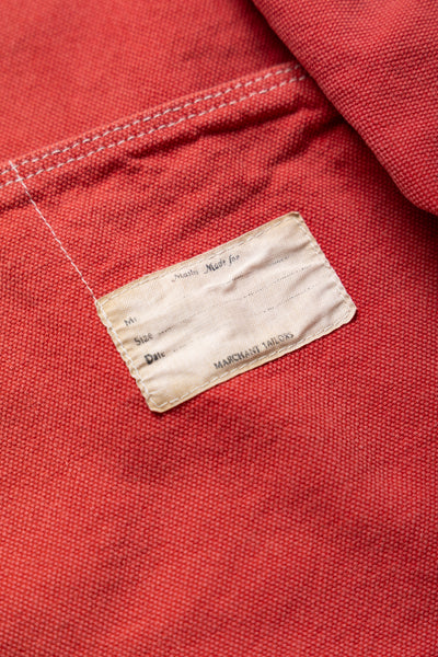 Canvas CACTUS Coverall - California Red
