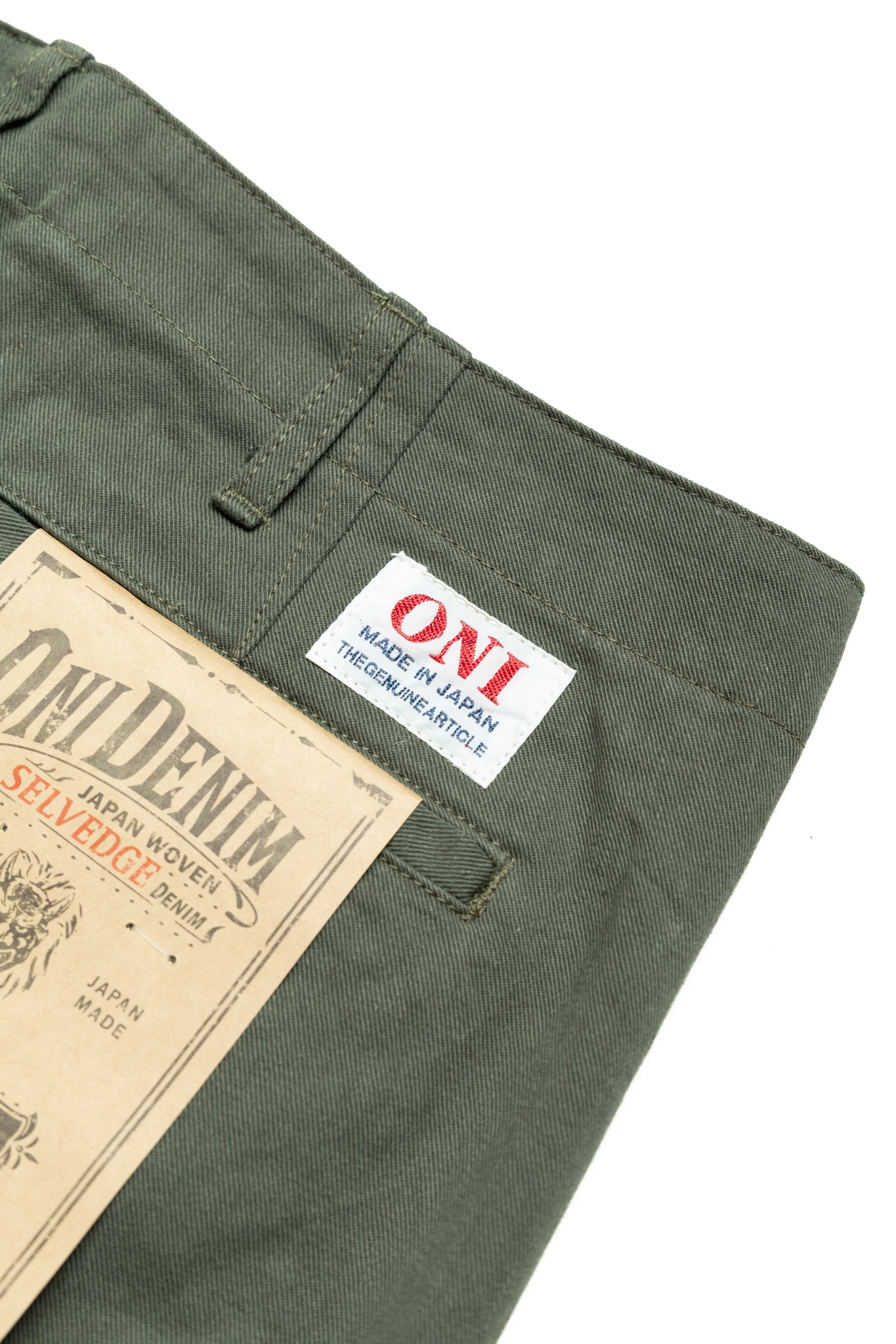 718CH-GOL 8oz Chino Regular Straight - Greyish Olive