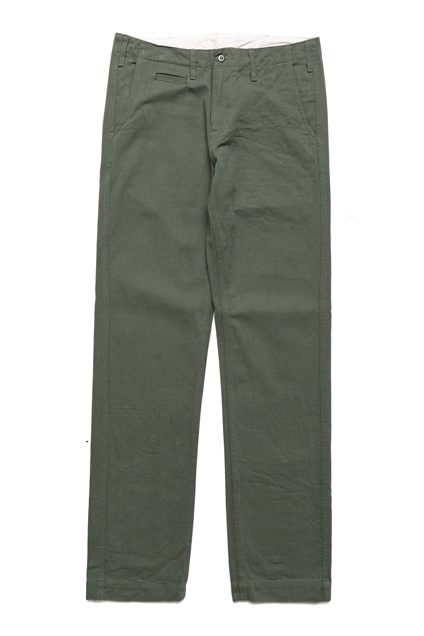 718CH-GOL 8oz Chino Regular Straight - Greyish Olive