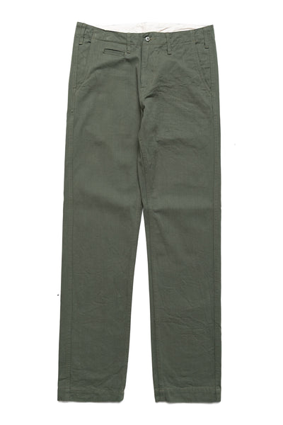 718CH-GOL 8oz Chino Regular Straight - Greyish Olive
