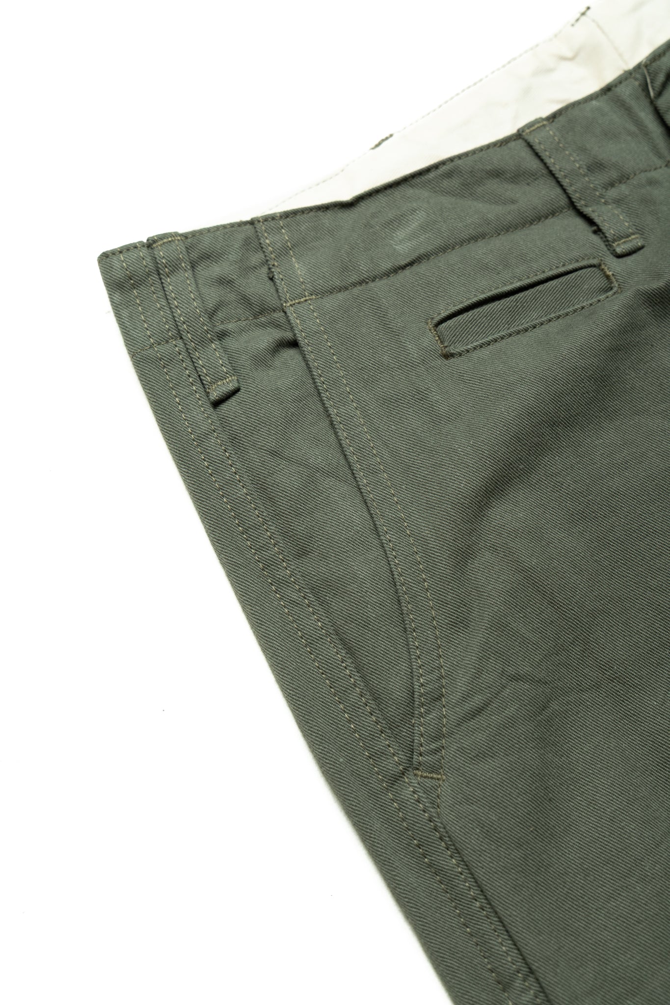 718CH-GOL 8oz Chino Regular Straight - Greyish Olive