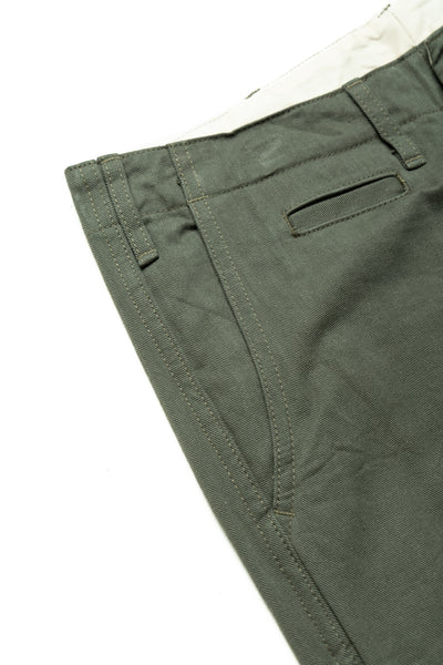 718CH-GOL 8oz Chino Regular Straight - Greyish Olive
