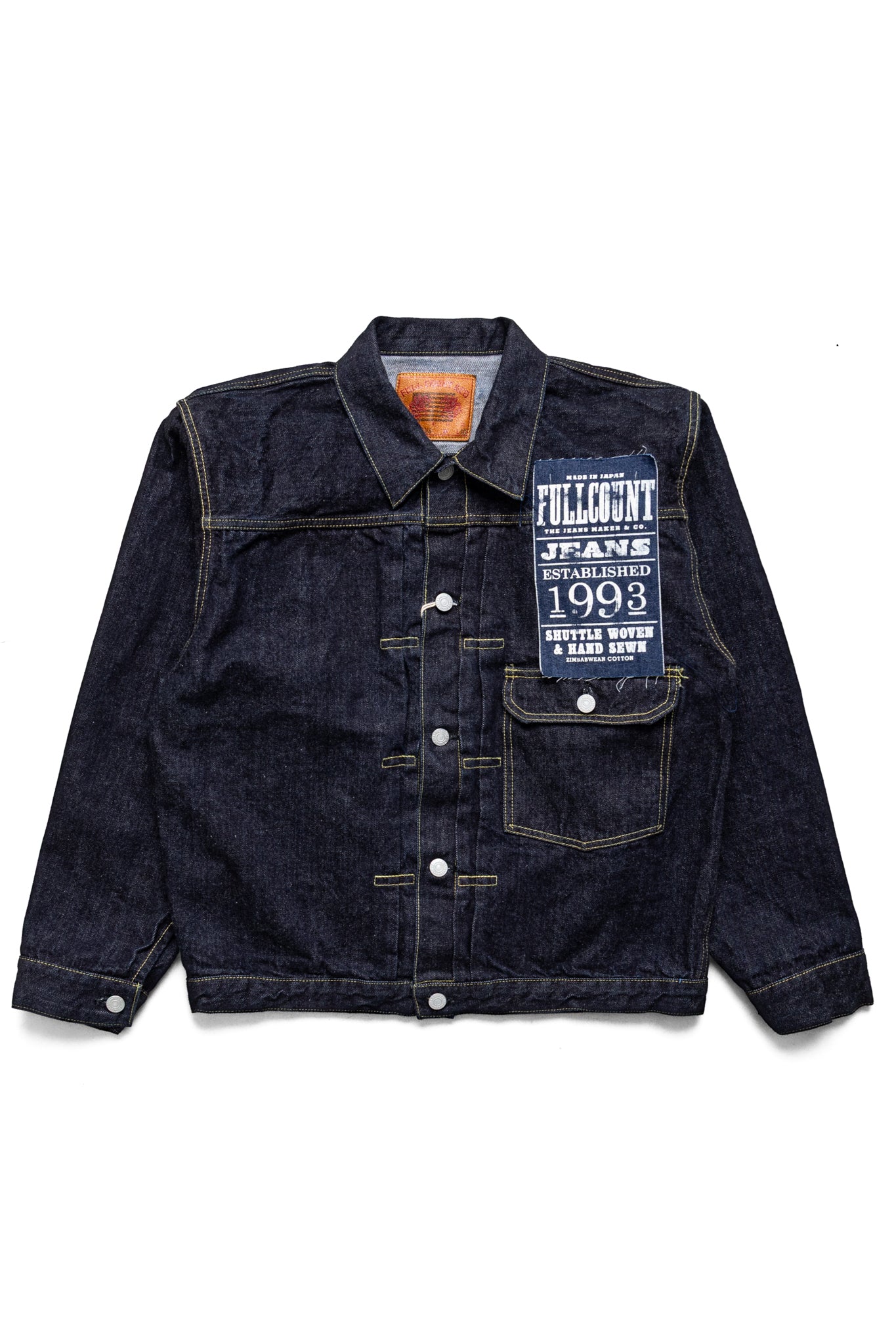 2107US Type 1 Denim Jacket (US Limited) WWll Denim - Indigo