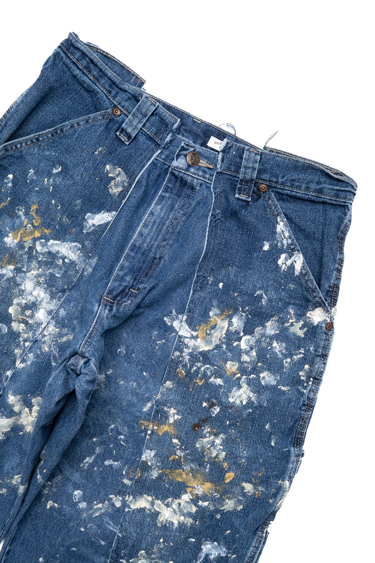 OP-519 Painted Baggy Carpenter Pants (M) (Denver)
