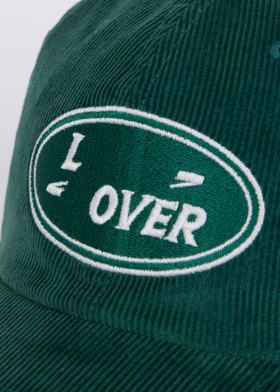 LOVER Corduroy Snapback / Blue in Green Exclusive version - Dark Green