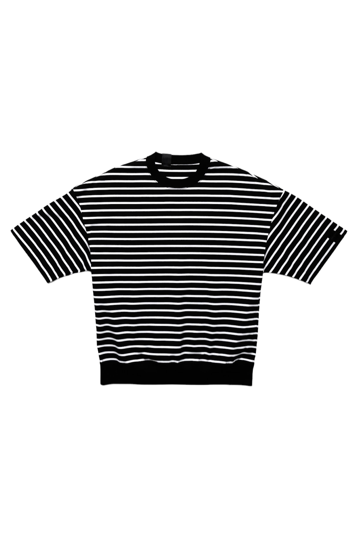 Stripe T-Shirt - Black x White