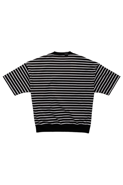 Stripe T-Shirt - Black x White