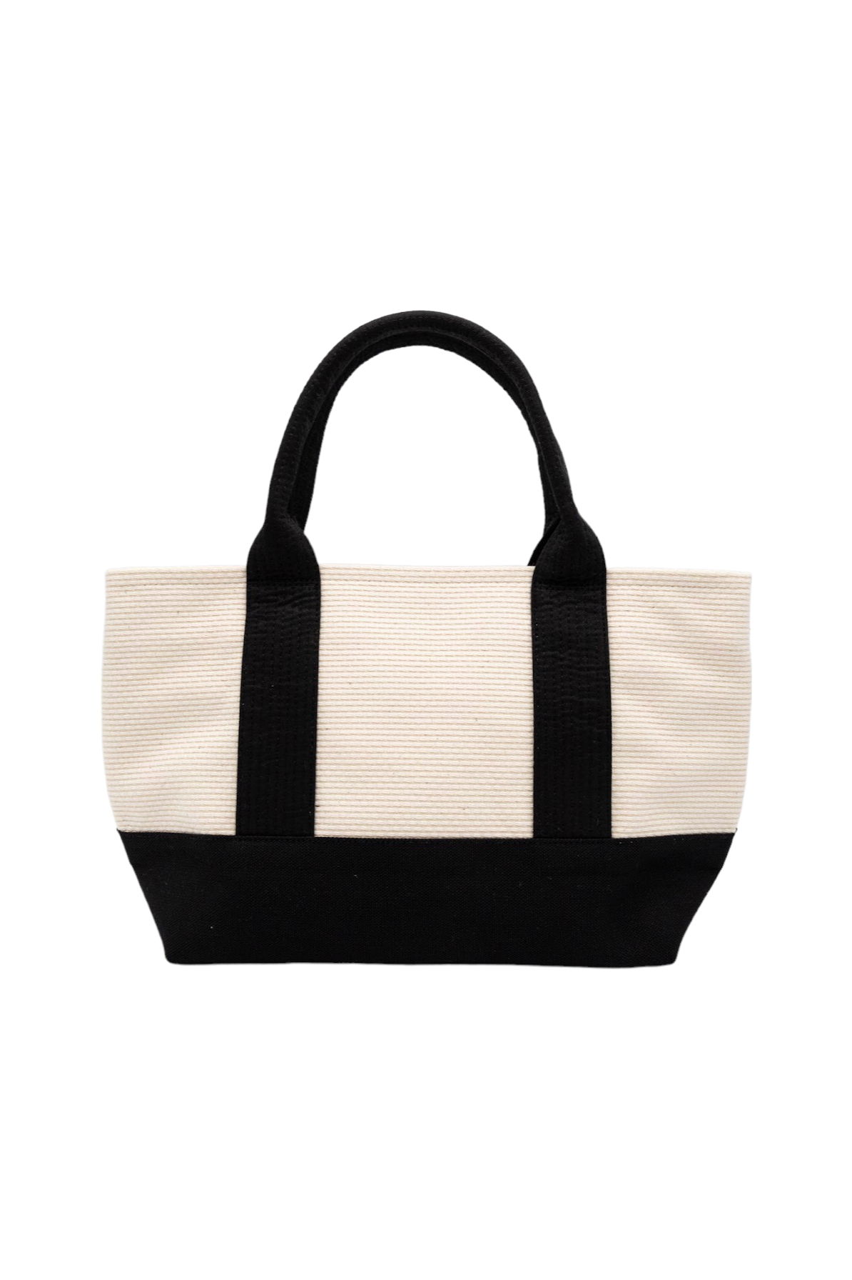 Sasicco x BEAMS JAPAN Obi Mini Tote Bag - Natural x Black