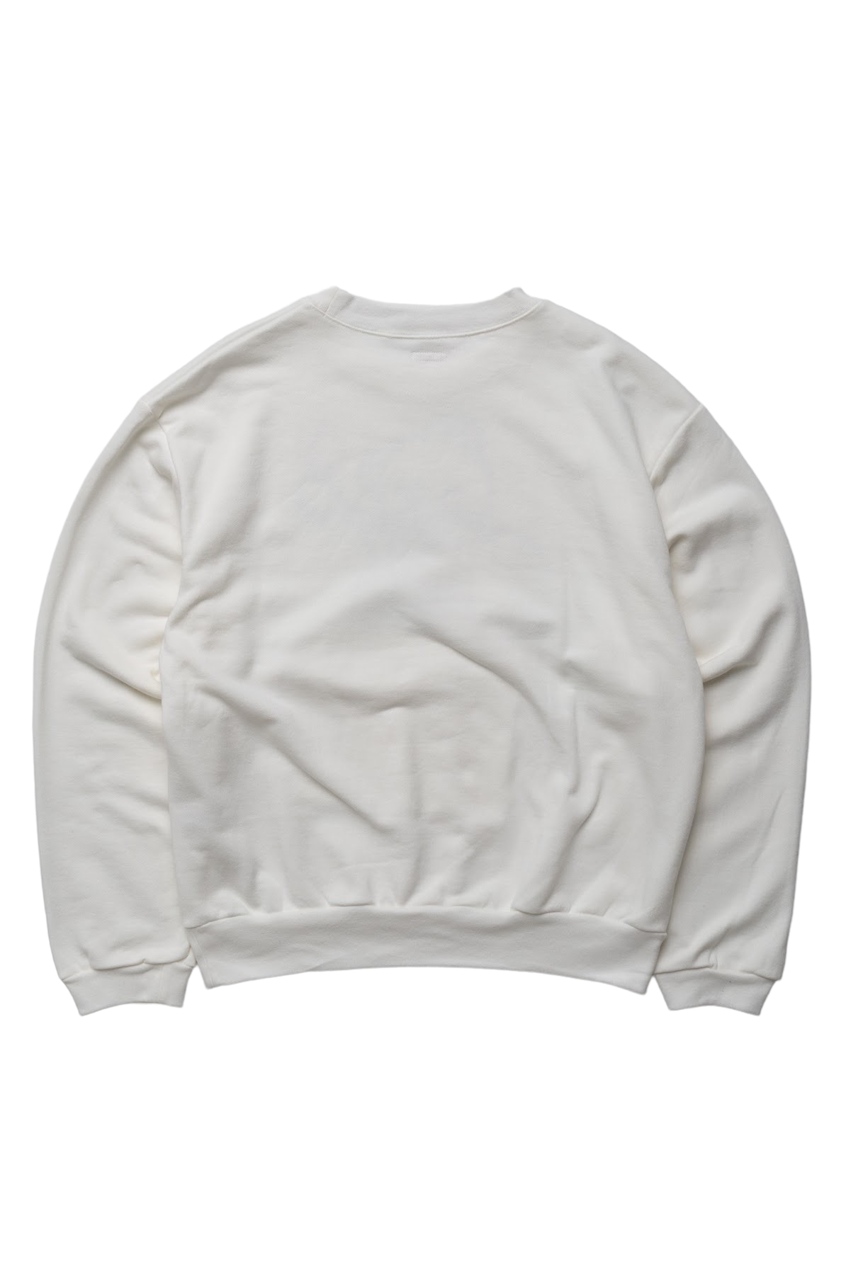 ECO SWT Knit COOKIE Pocket Crew SWT (PECKISH Little Bear&Harmony) - White