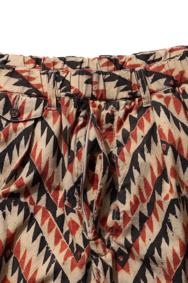 2 Pleats Relax Shorts - Beige