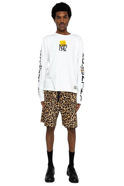 Combed Burberry Leopard EASY Shorts - Brown