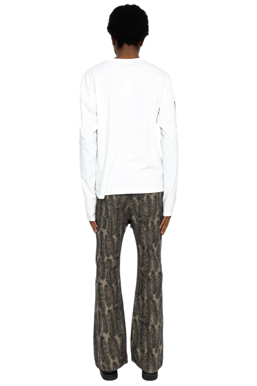 Kapital 12oz MAGPIE DENIM 5P APRON-OKABELLBO - Black x Beige