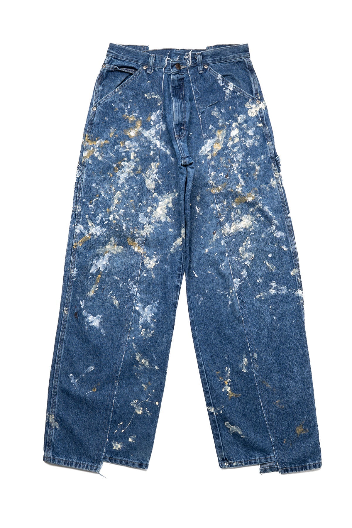 OP-519 Painted Baggy Carpenter Pants (S) (Denver)