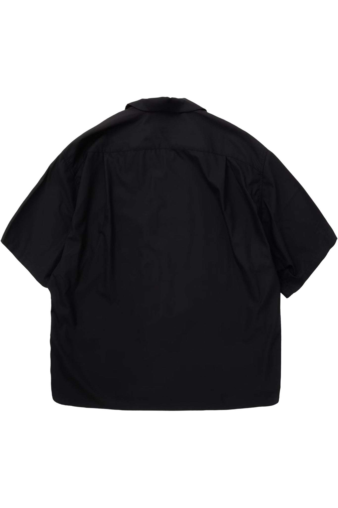Re-Engineered Overshirt Short Sleeve - Black
