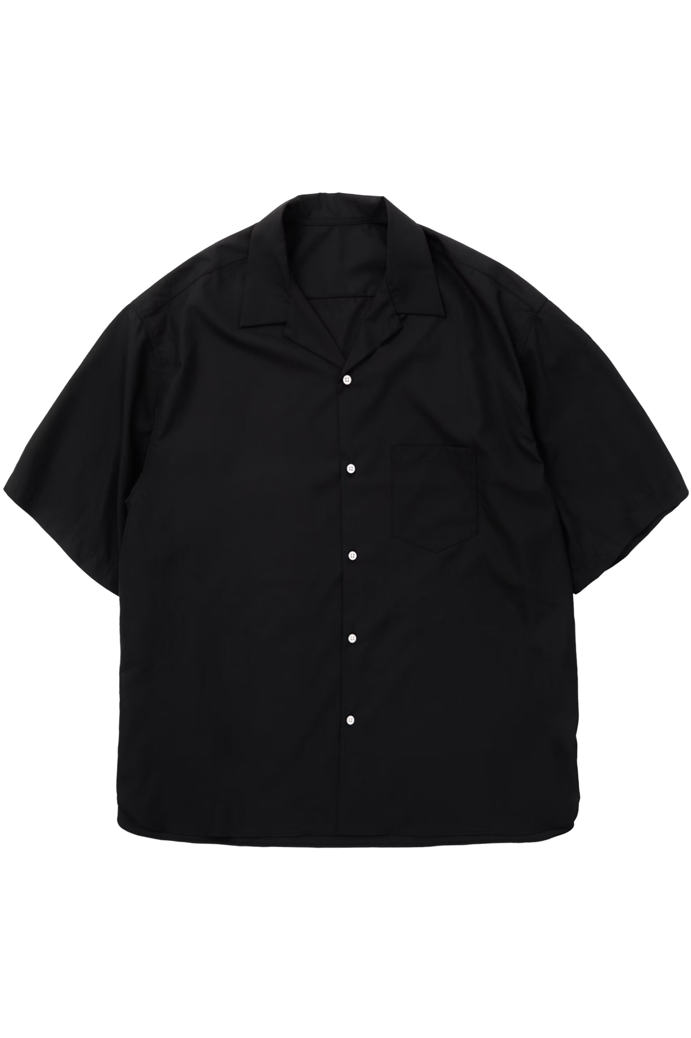 Re-Engineered Overshirt Short Sleeve - Black