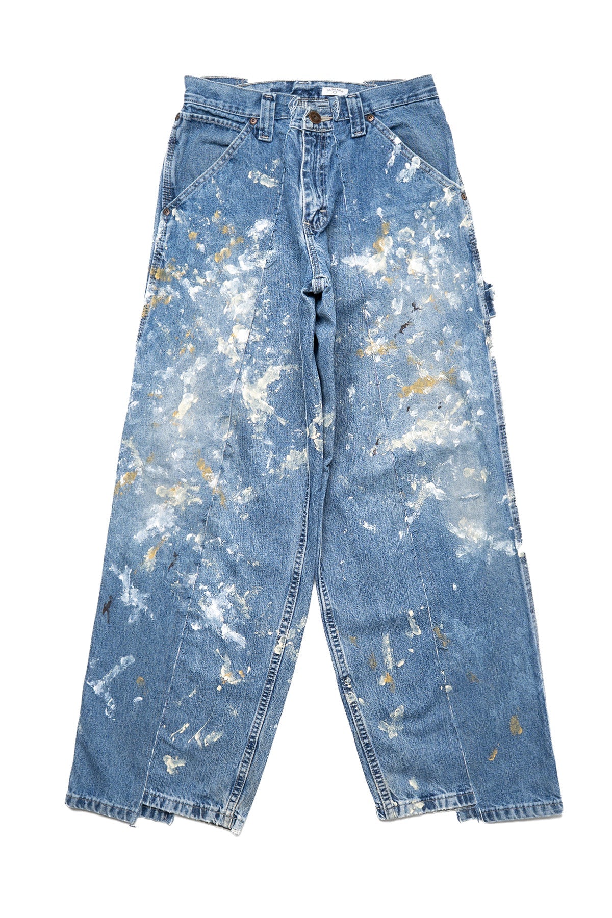 OP-519 Painted Baggy Carpenter Pants (XS) (Denver)