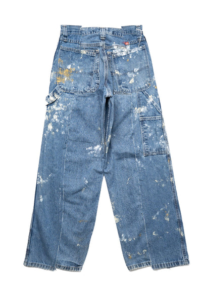 OP-519 Painted Baggy Carpenter Pants (XS) (Denver)