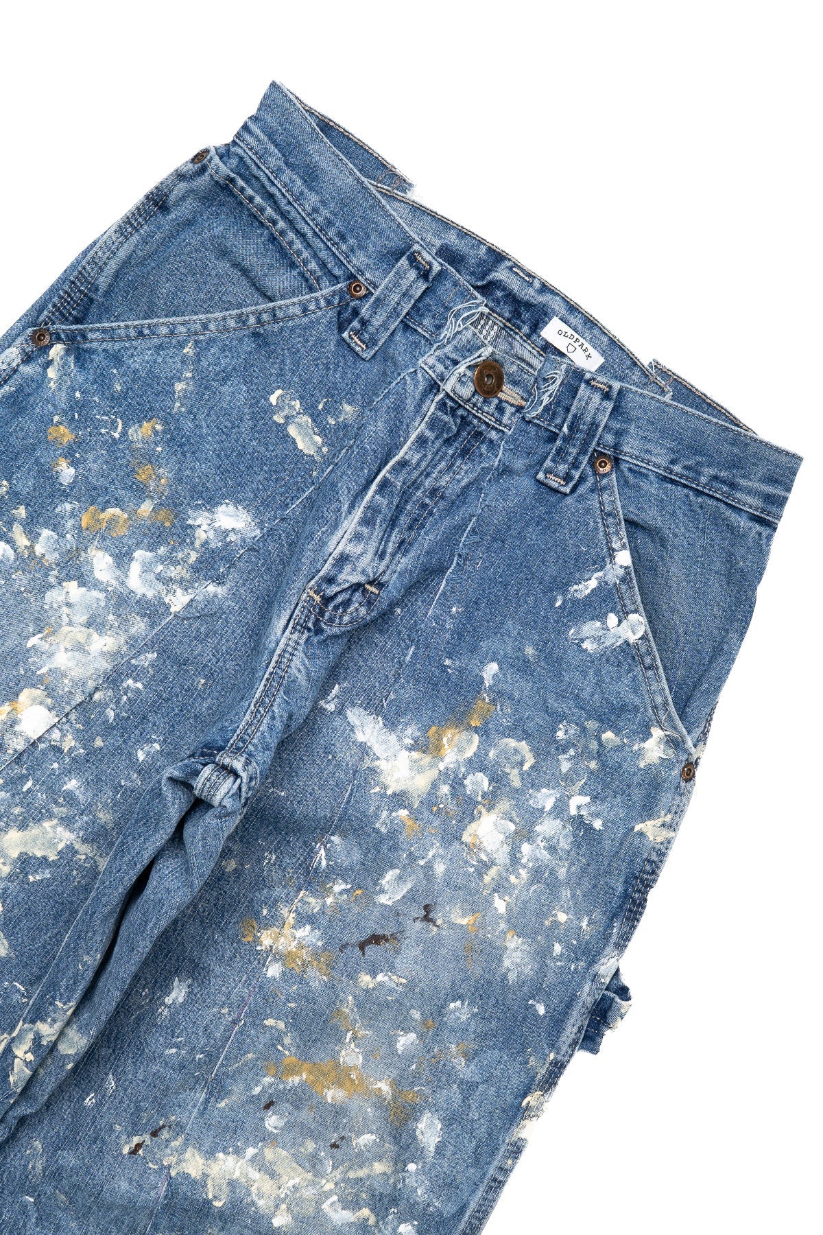 OP-519 Painted Baggy Carpenter Pants (XS) (Denver)