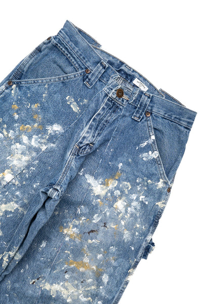 OP-519 Painted Baggy Carpenter Pants (XS) (Denver)