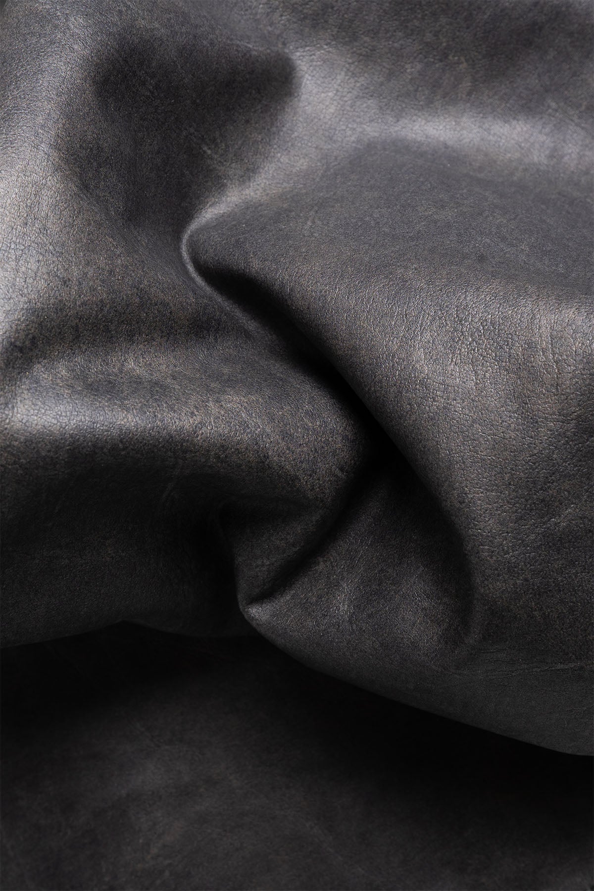 Painter Pants Lined Aged Fake Leather - Black