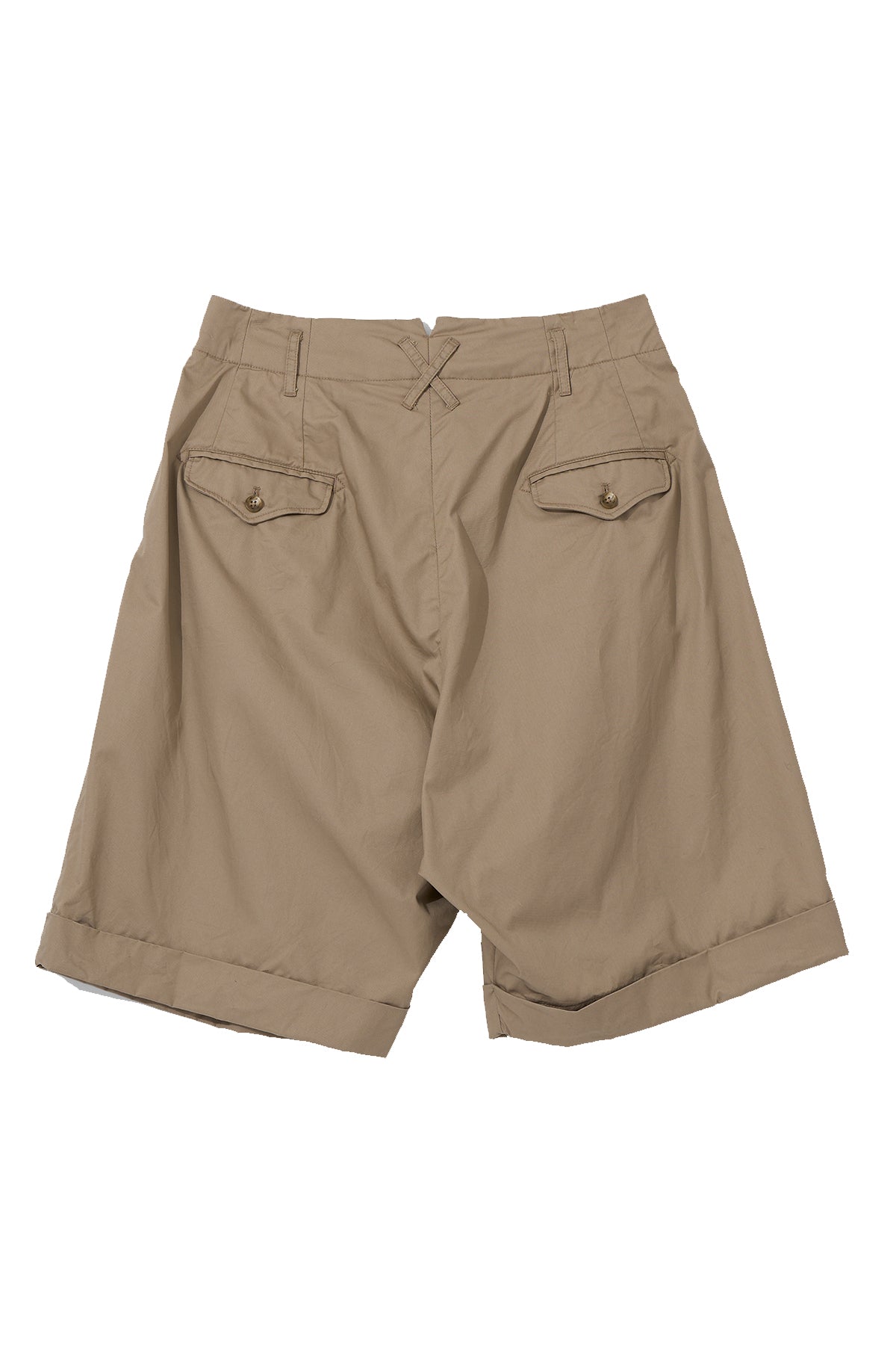 Bontan Shorts for Nepenthes NY and Blue in Green - Khaki