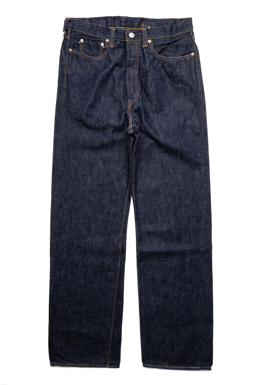 Fullcount 0107BIG 14oz Wide Straight (Blue in Green Exclusive Fit